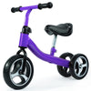 CHESTNUTER Baby Balance Bike - Purple, Carbon Steel, 3-Wheel Design, Ideal for 1-3 Year Olds, Perfect First Birthday Gift