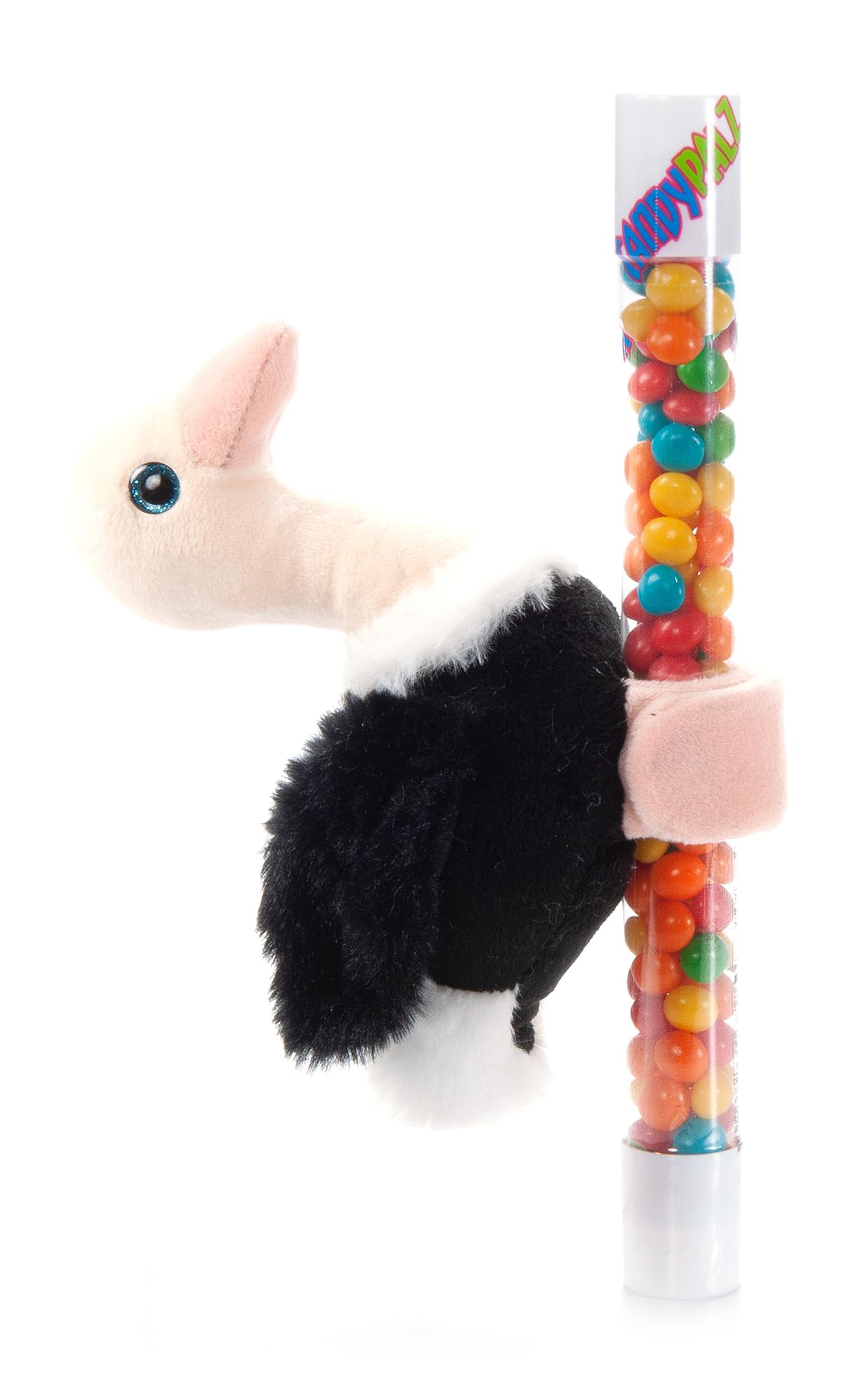 The Petting Zoo Ostrich Stuffed Animal Plushie Slap Bracelet, Gifts For Kids, Candypalz, Zoologee Ostrich Plush Toy