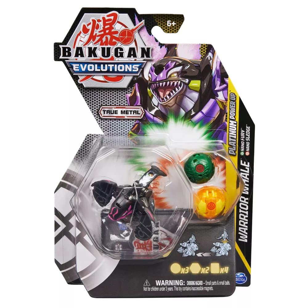 Bakugan Evolutions Platinum Power Up Pack - Warrior Whale