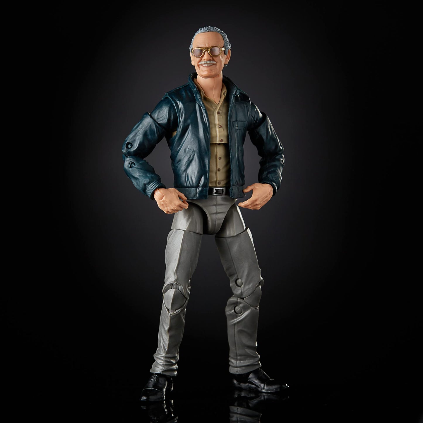 Marvel Hasbro Legends Series 6' Collectible Action Figure Toy The Avengers Cameo Stan Lee, Includes 2 Accessories
