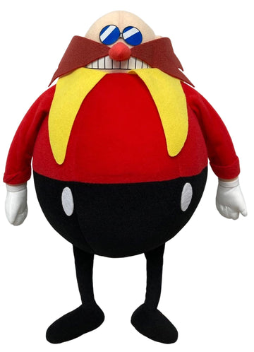 Great Eastern Sonic the Hedgehog Dr. Eggman Plush, 14" Multi-colored, Model GE-52632, Soft Plush Material