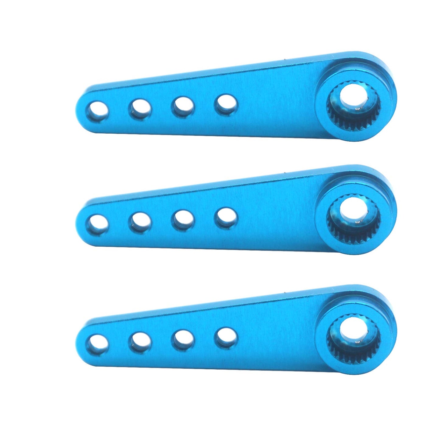3Pack Vgoohobby 25T Aluminum Alloy Servo Horn Extension Steering Arm 37mm Compatible with Futaba Savox Power HD HSP Himoto MG995