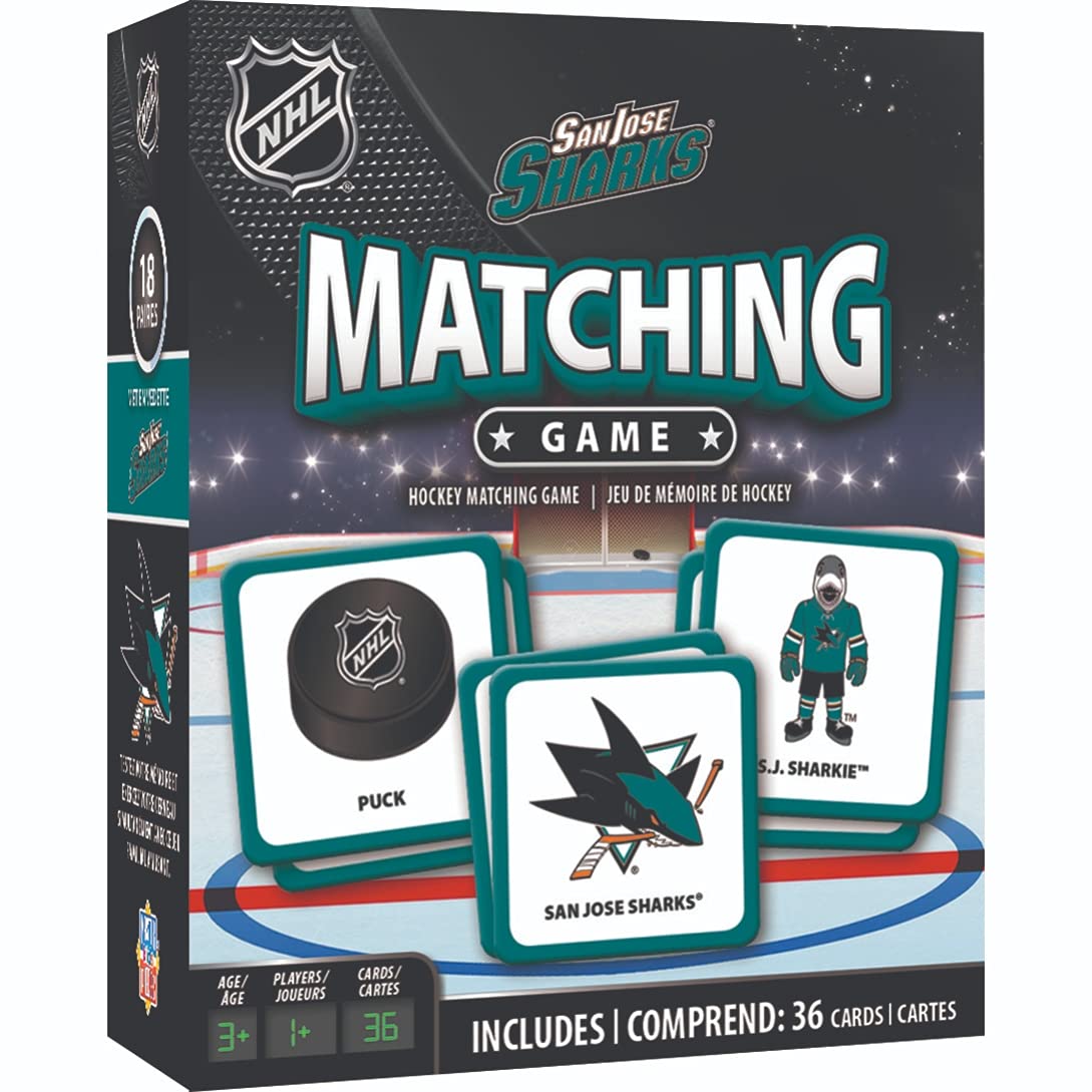 San Jose Sharks Matching Game