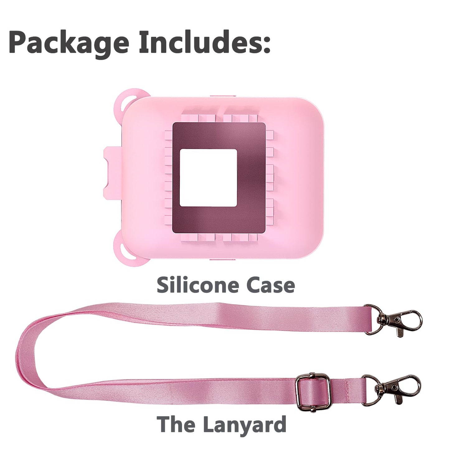 Silicone Cover Case For Bitzee Interactive Toy Digital Pet And Case, Protective Skin Sleeve For Bitzee Virtual Electronic Pets Accessories (Case For Bitzee Original Pet 15 Animals) (Pink)