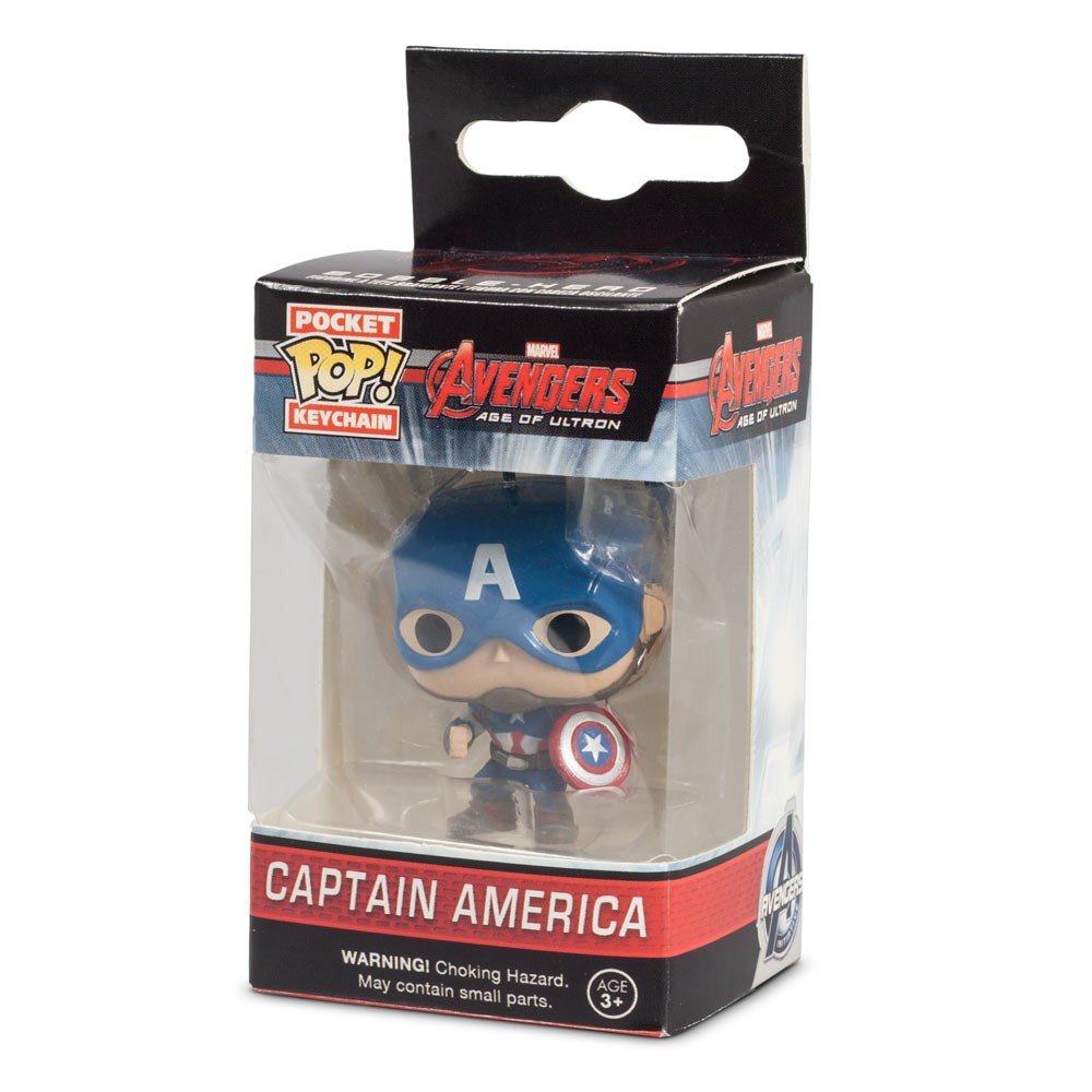 Funko Pocket Pop Keychain: Marvel - Avengers 2 - Cap America Action Figure