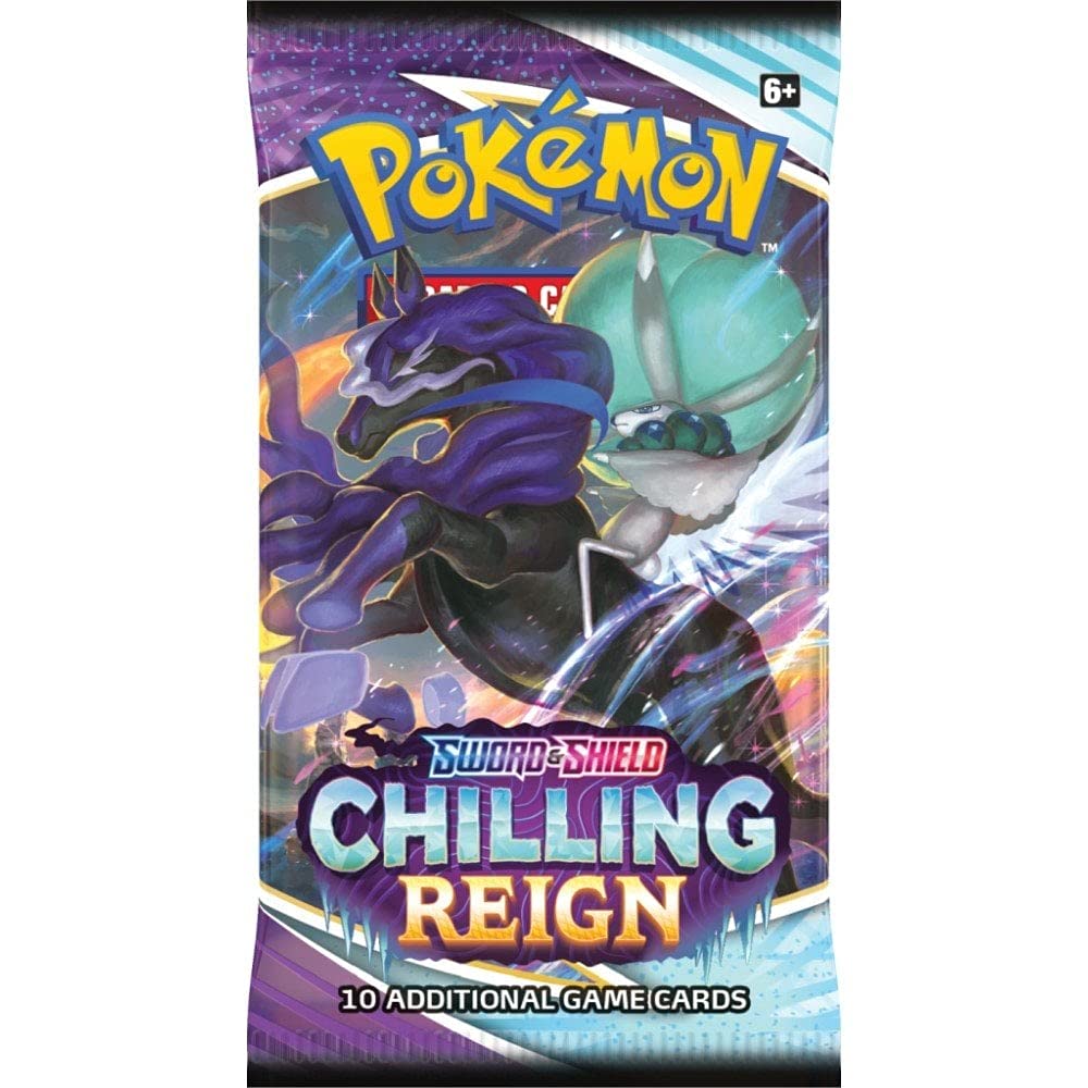 Pokémon Trading Card Game Sword & Shield Chilling Reign Booster Box - 36 Packs, Multicoloured, Cardstock