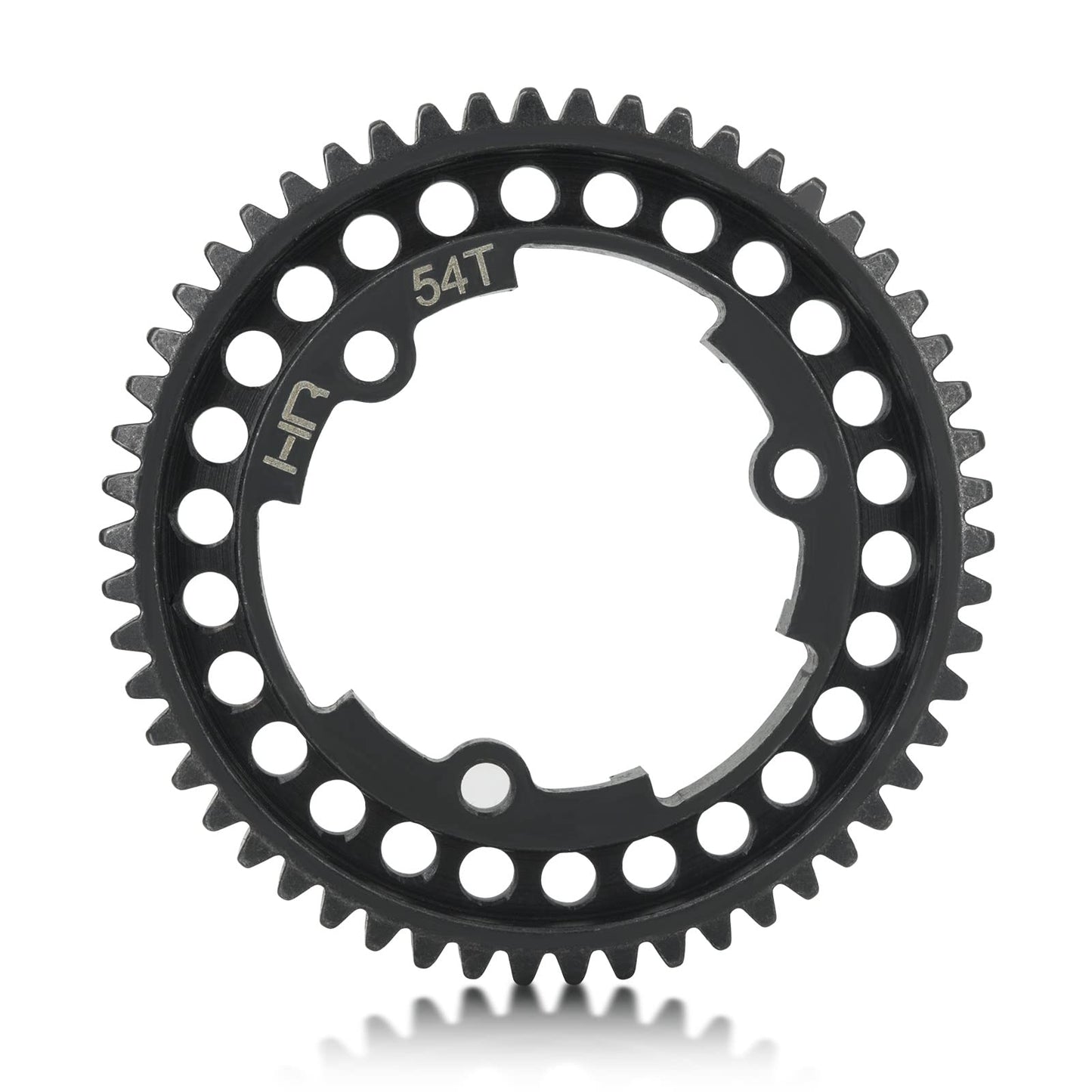 6448 Hot Racing 45#Steel 54T 1 Mod Hardened Steel Spur Gear for Traxxas 1/10 E-Revo 2.0 VXL 1/5 X-Maxx Maxx 1/7 XO-1 (54T)