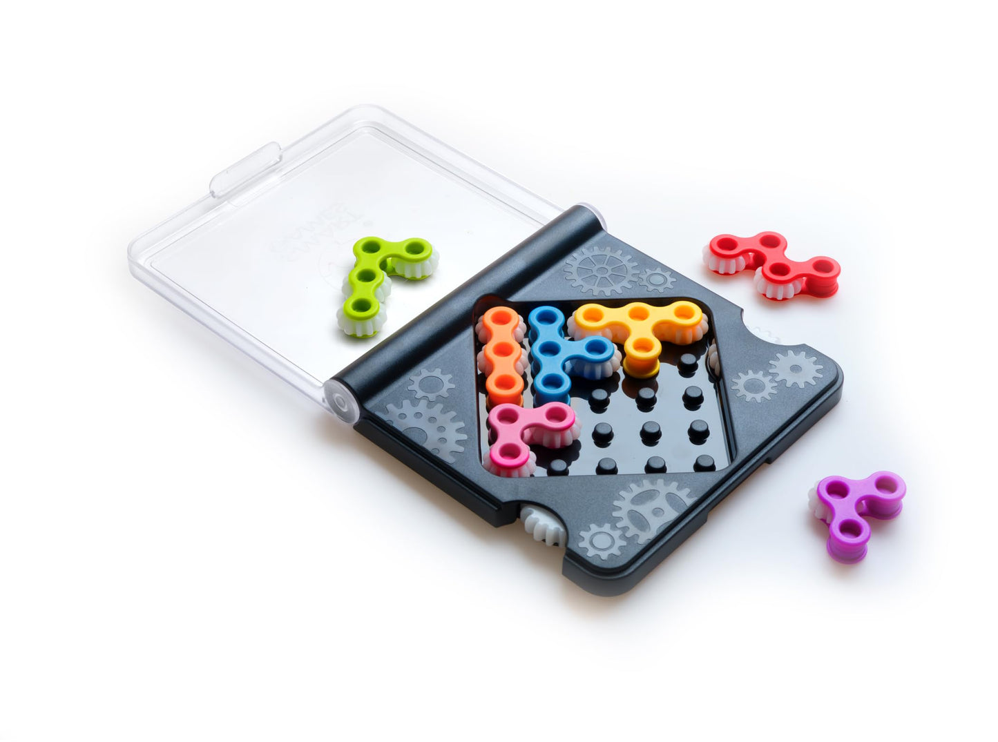 Smartgames Iq Gears Travel-Friendly Dynamic Logic Game Featuring 120 Challenges For Ages 7 - Adult