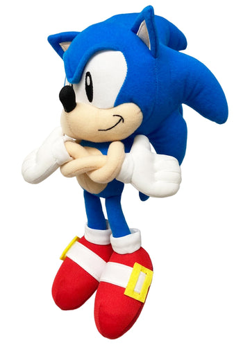 Great Eastern Entertainment Sonic Classic Plush - 10" Sonic The Hedgehog, Blue, Polyester, Model 471976