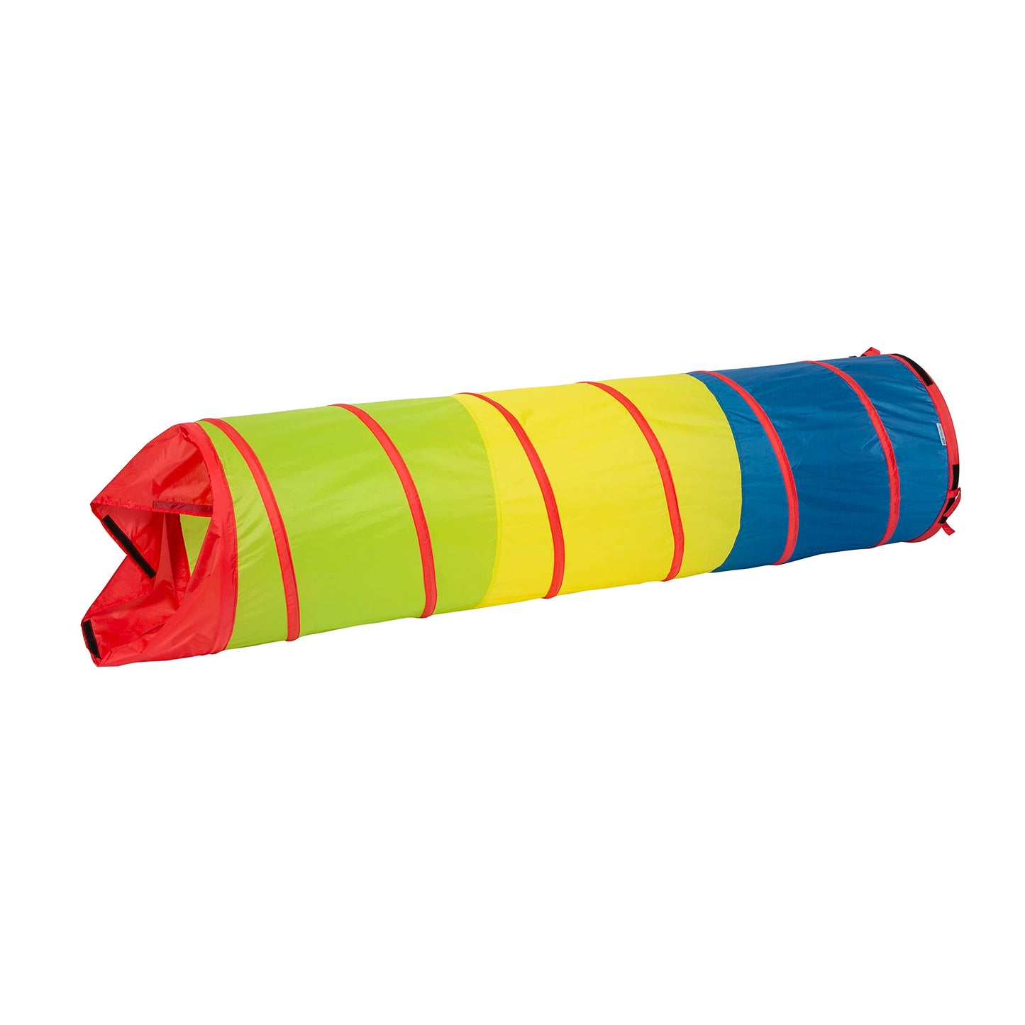Pacific Play Tents 20560 Primary Colors 6' Play Tunnel 72'' X 19'' X 19''
