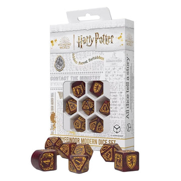Harry Potter Gryffindor Modern Dice Red