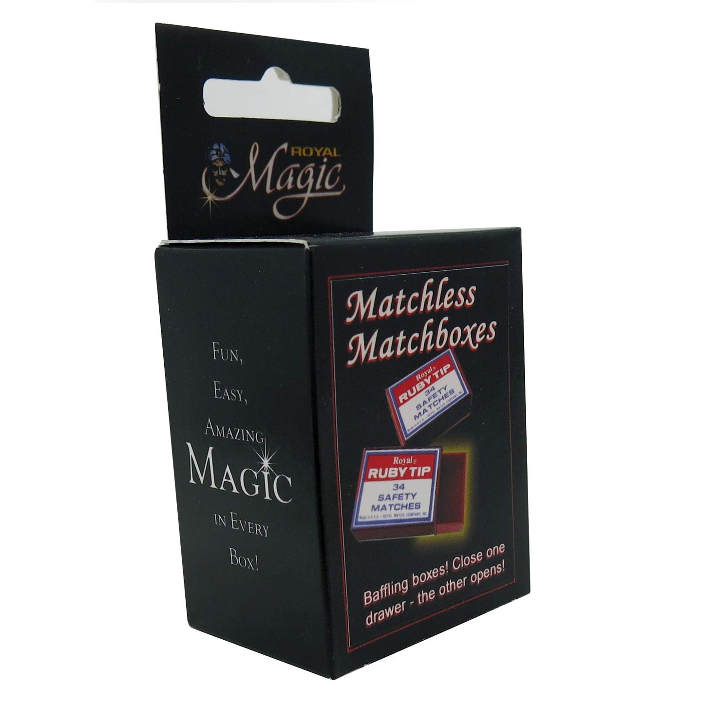 Royal Magic Matchless Matchboxes From A Very Funny And Popular Pocket Trick.