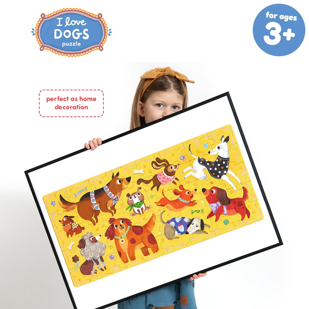 I Love Dogs Puzzle 3+ Floor Puzzle