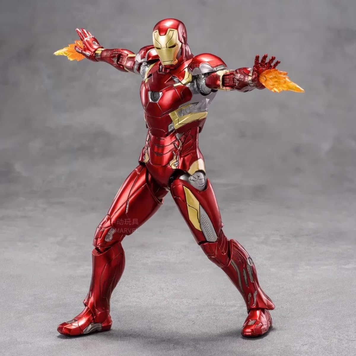 Hiplay Zd Toys Collectible Figure Full Set: Anniversary Series Non-Luminous Version: Iron Man Mk6 (1906-06), 1:10 Scale Miniatur