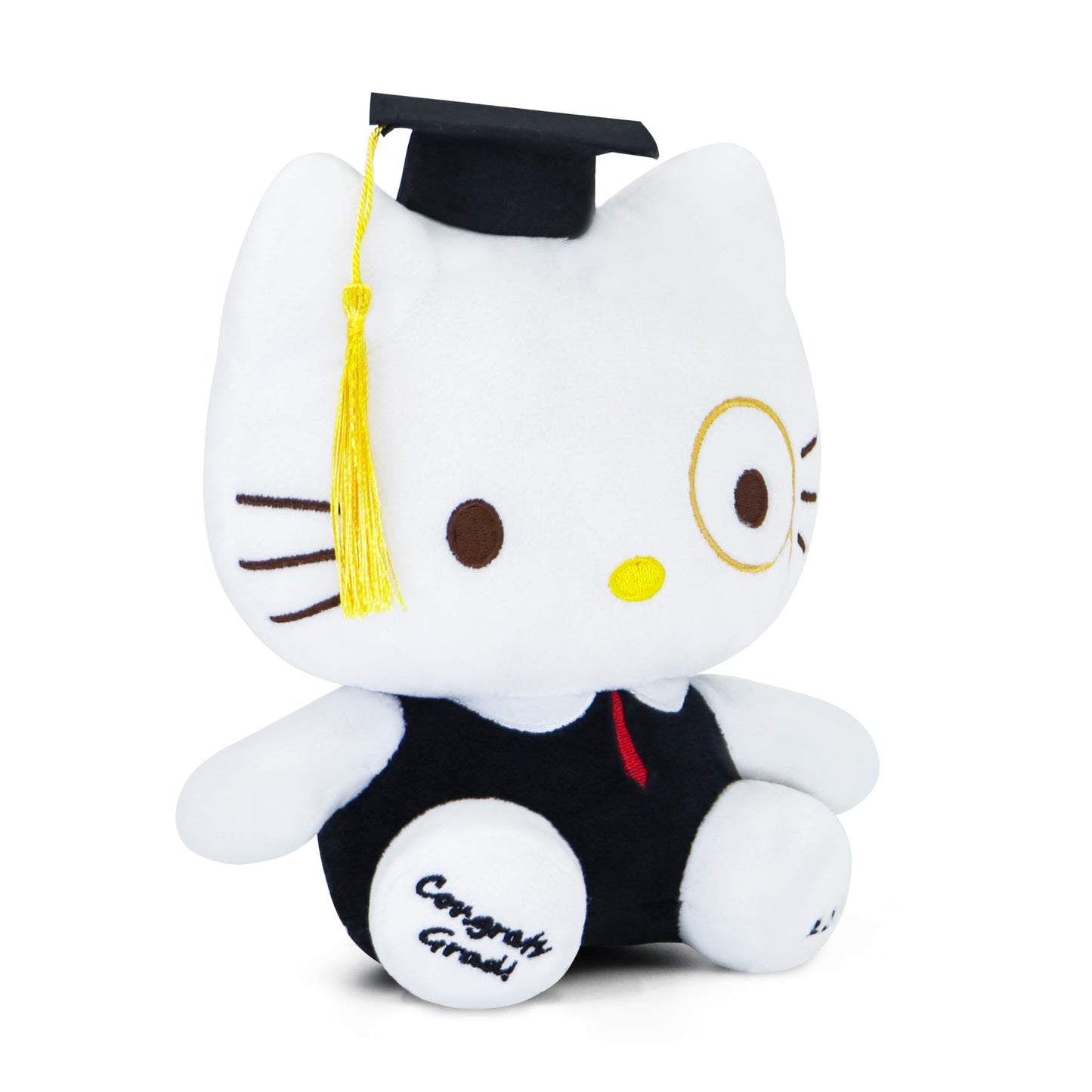 2025 Graduation Cat Ornament - 7.8 Inch Class of 2025 Commemorative Decoration for Graduation Ceremonies, Party Displays & Keeps