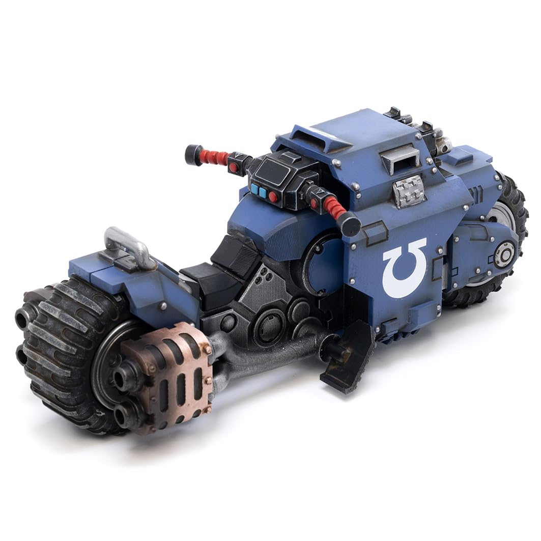 Joytoy Warhammer 40K 1/18 Action Figures, Space Marines Ultramarines Outriders Perfect For Collectors & Decor, Ideal Gift For Bi