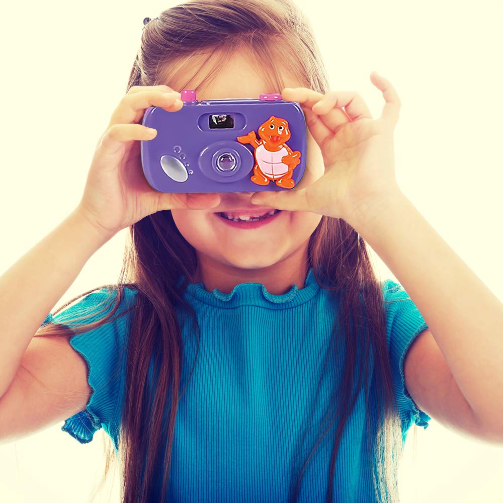 Artcreativity Kids Camera Toy Set With Images In Viewfinder (12Pcs) Pretend Play For Toddlers/Kids, Great For Birthday Party Favors For Kids 3-5, Goody Bags Birthday Gifts, Goody Bag Stuffers