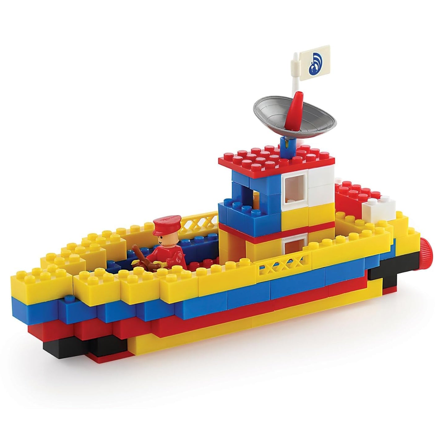 NinoS Worlds Aquamech Marine & Beach Building Block Set, Interlocking Construction Blocks Toy For Kids Age 3+