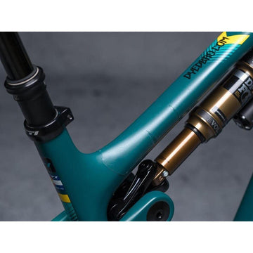 Dyedbro Frame Protection Clear Matt Black Logo