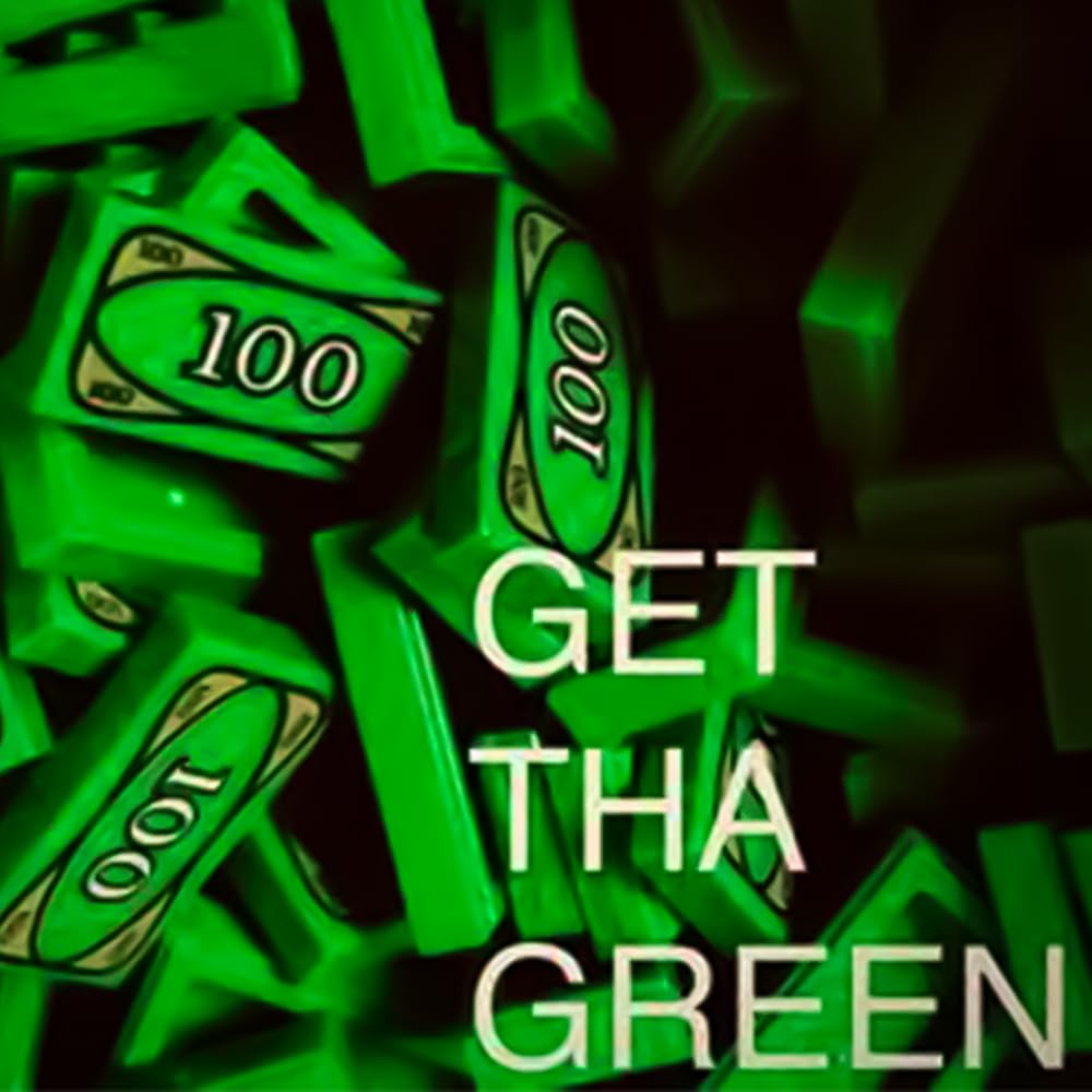100Pcs 1X2 Tile 100 Dollar Bill Bank Cash Minifigure, Green Money Tile Accessories For Building, Compatible With Lego Creative B