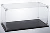 Gemutlich Acrylic Display Case 3Mm Thickness Inner 15 X 8 X 7 Inches, Solid Wooden Base Dustproof Clear Display Box Showcase For