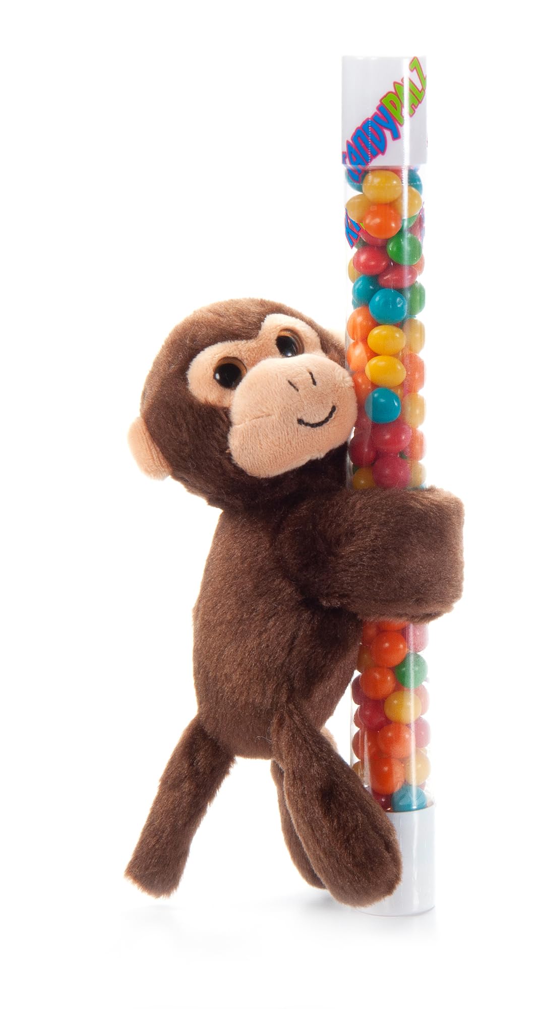 The Petting Zoo Monkey Stuffed Animal Plushie Slap Bracelet, Gifts For Kids, Candypalz, Zoologee Monkey Plush Toy