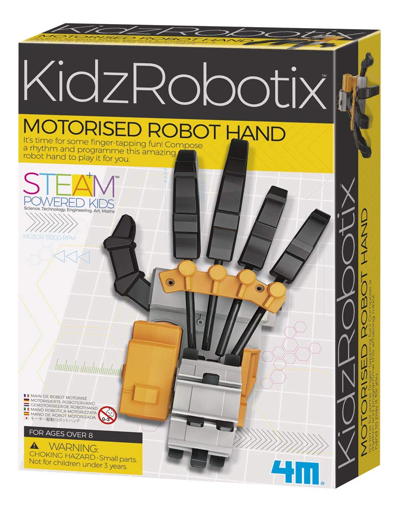 4M Kidzrobotix Motorized Robot Hand Kids Science Kit