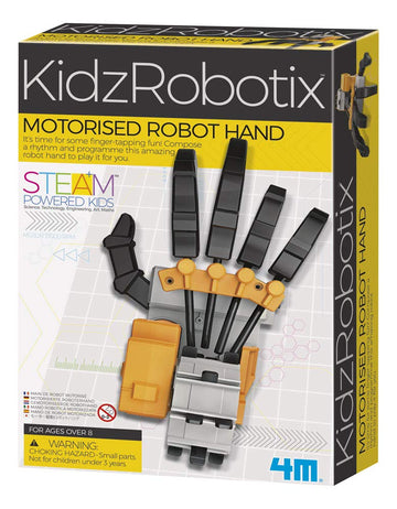 4M Kidzrobotix Motorized Robot Hand Kids Science Kit