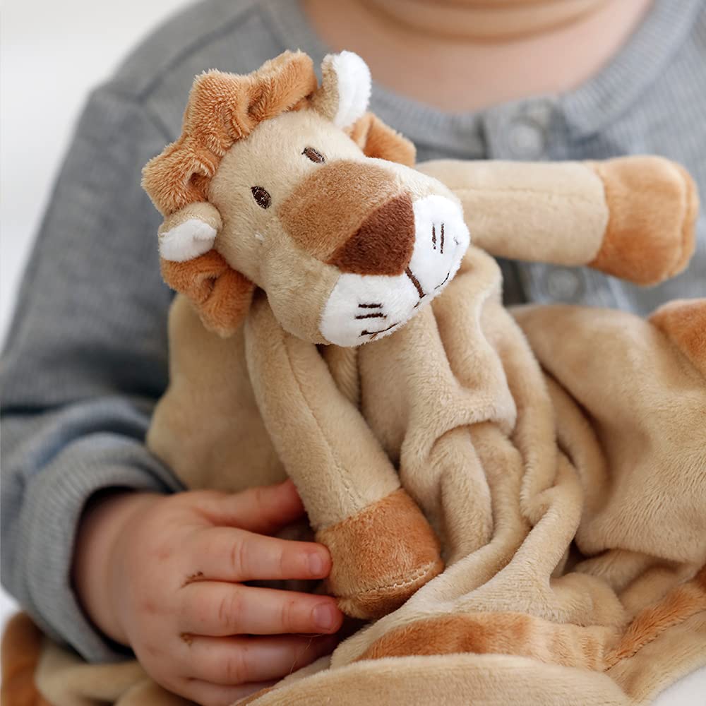 Teddykompaniet Lion Blanket - Brown, One Size, Plastic Material, Model 14873