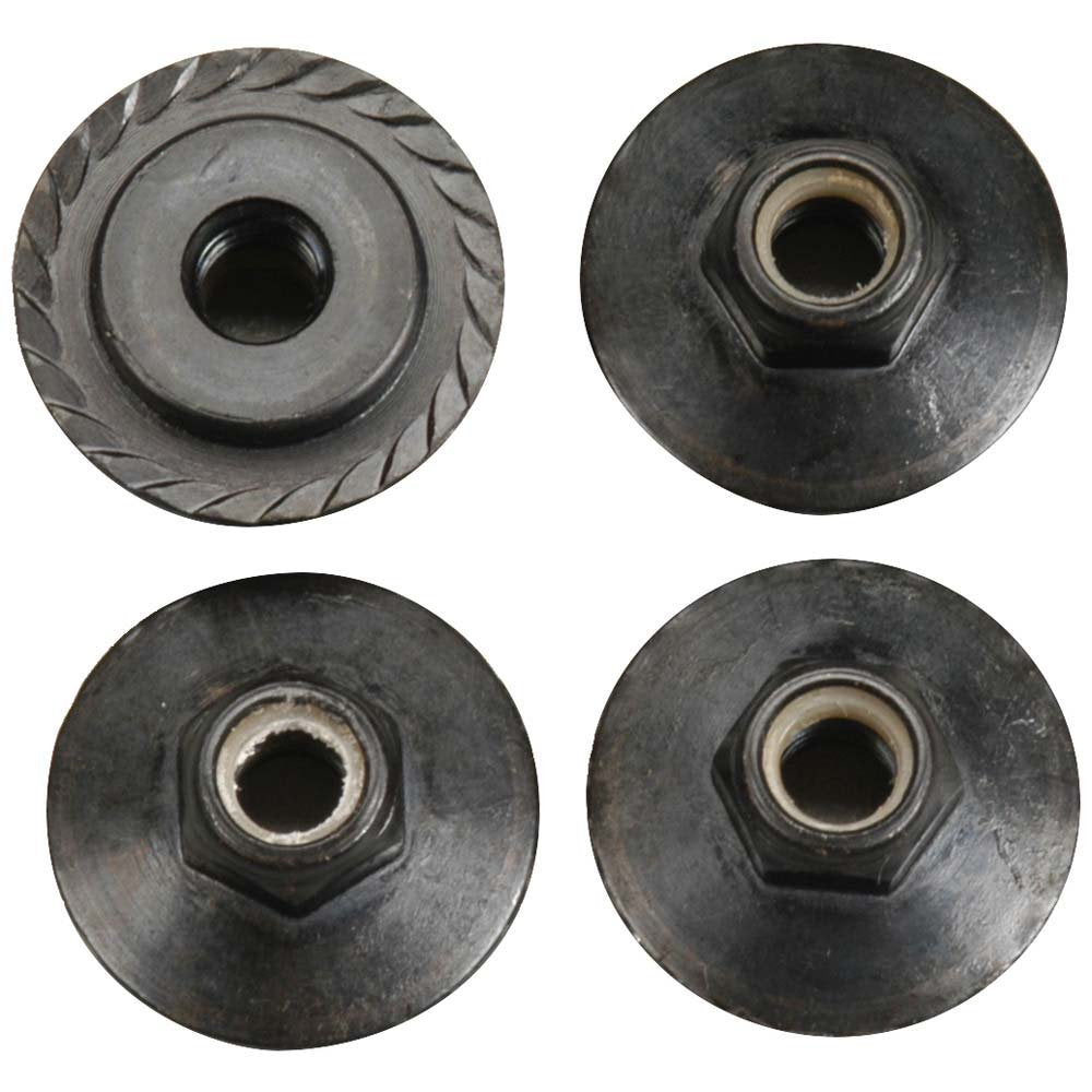HPI Racing Z680 Flanged Lock Nut, M5 x 8mm, Black