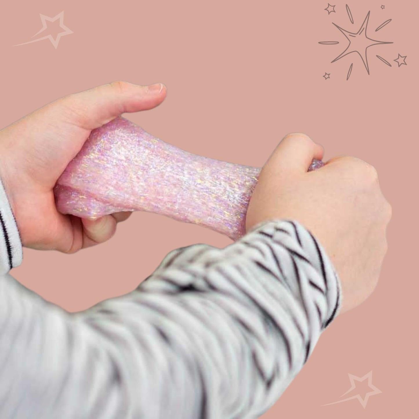 Crazy Aaron'S Thinking Putty Princess Pony - 4' Pink Sparkle Putty 2021 Trendsetter Edition (3.2 Ounces) - Non-Toxic, Never Dries Out