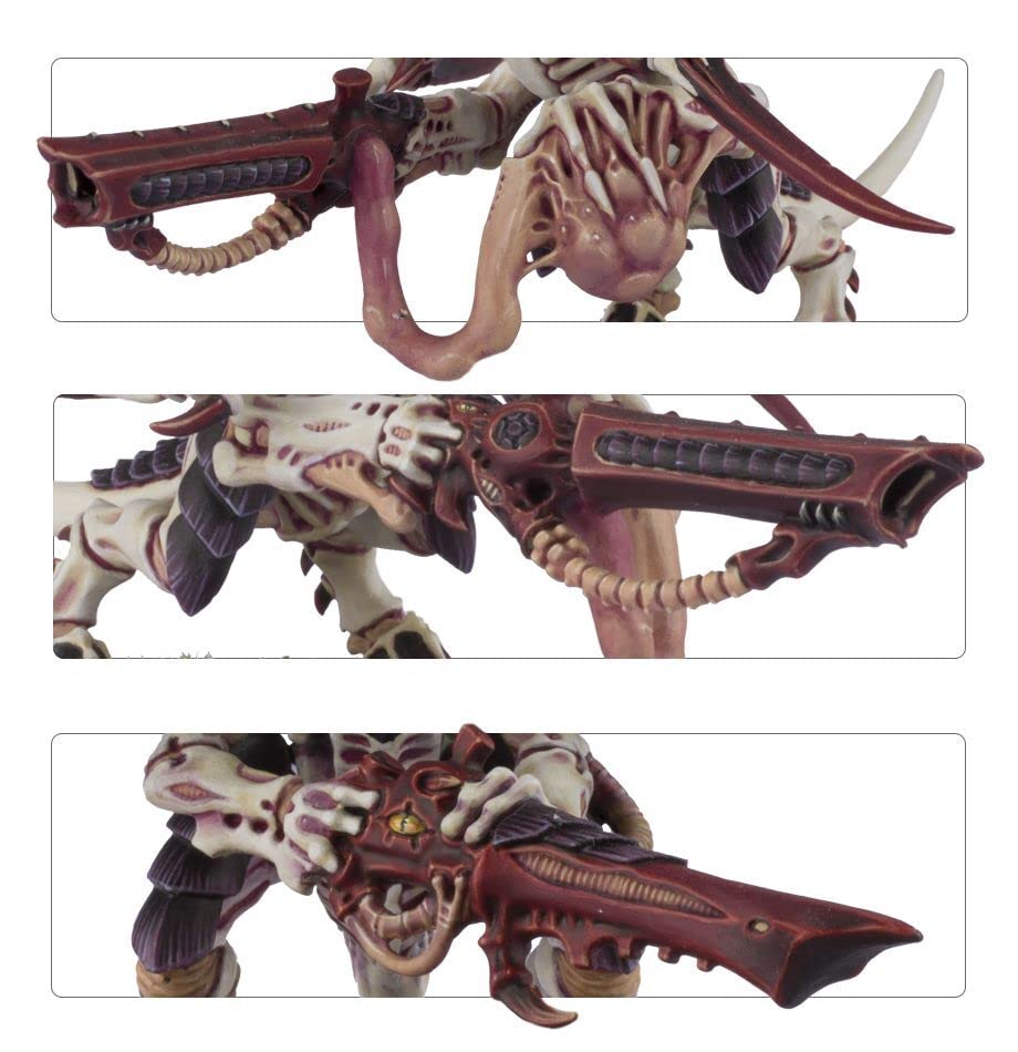 Games Workshop Warhammer 40k Tyranids Warriors - One Size Multicolor Plastic Model 99120106058