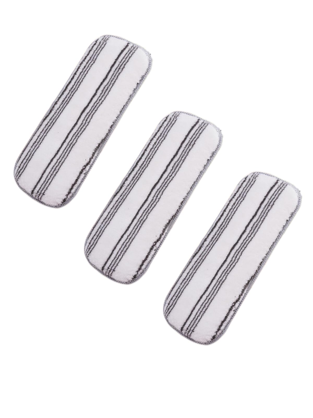 Microfiber Mop Pads Washable Cleaning Pads Mop Replacement Heads For Mini Mop Small Mop (3 Pack Mop Pads)