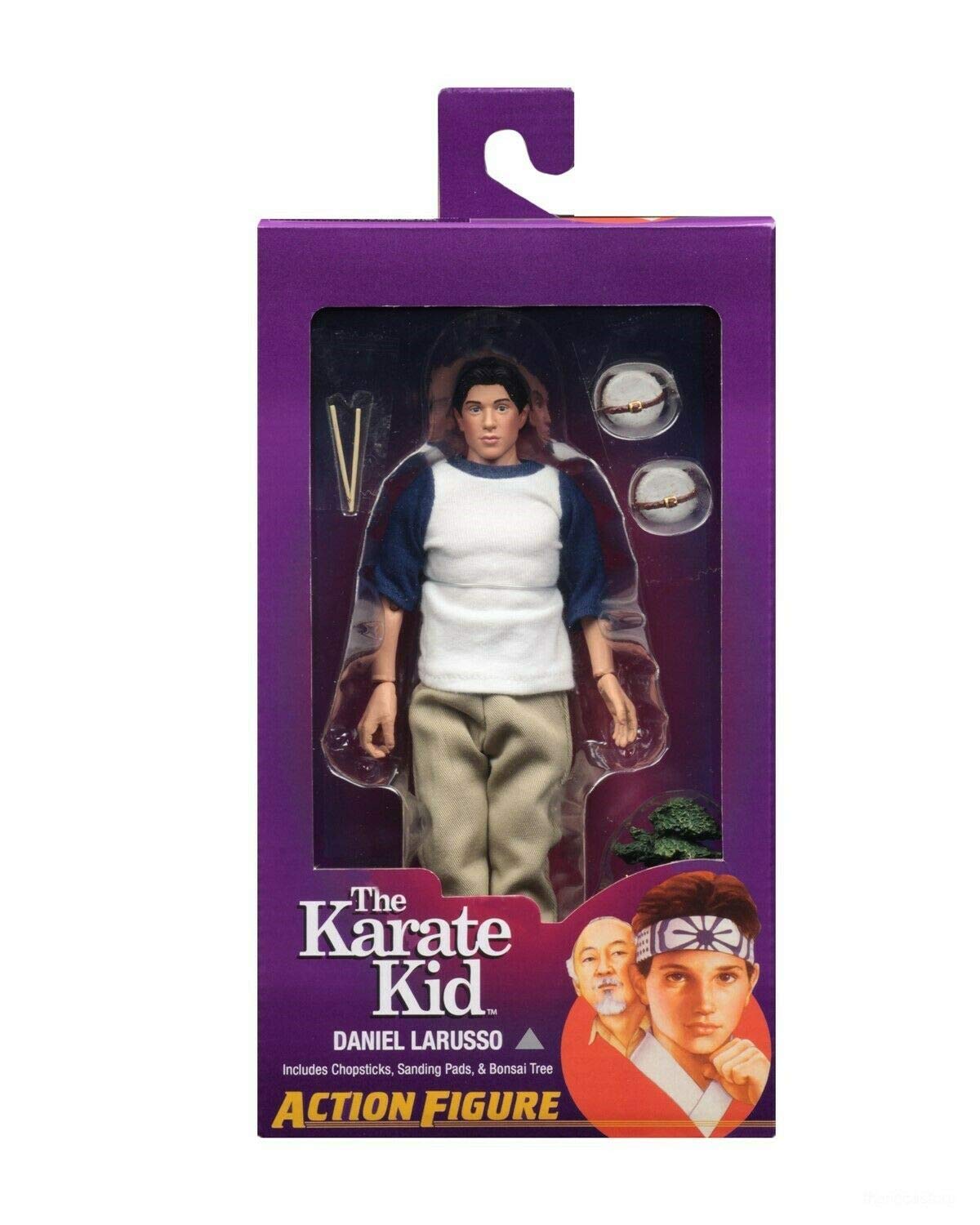 Neca The Karate Kid - Daniel Larusso - 8 Clothed Action Figures
