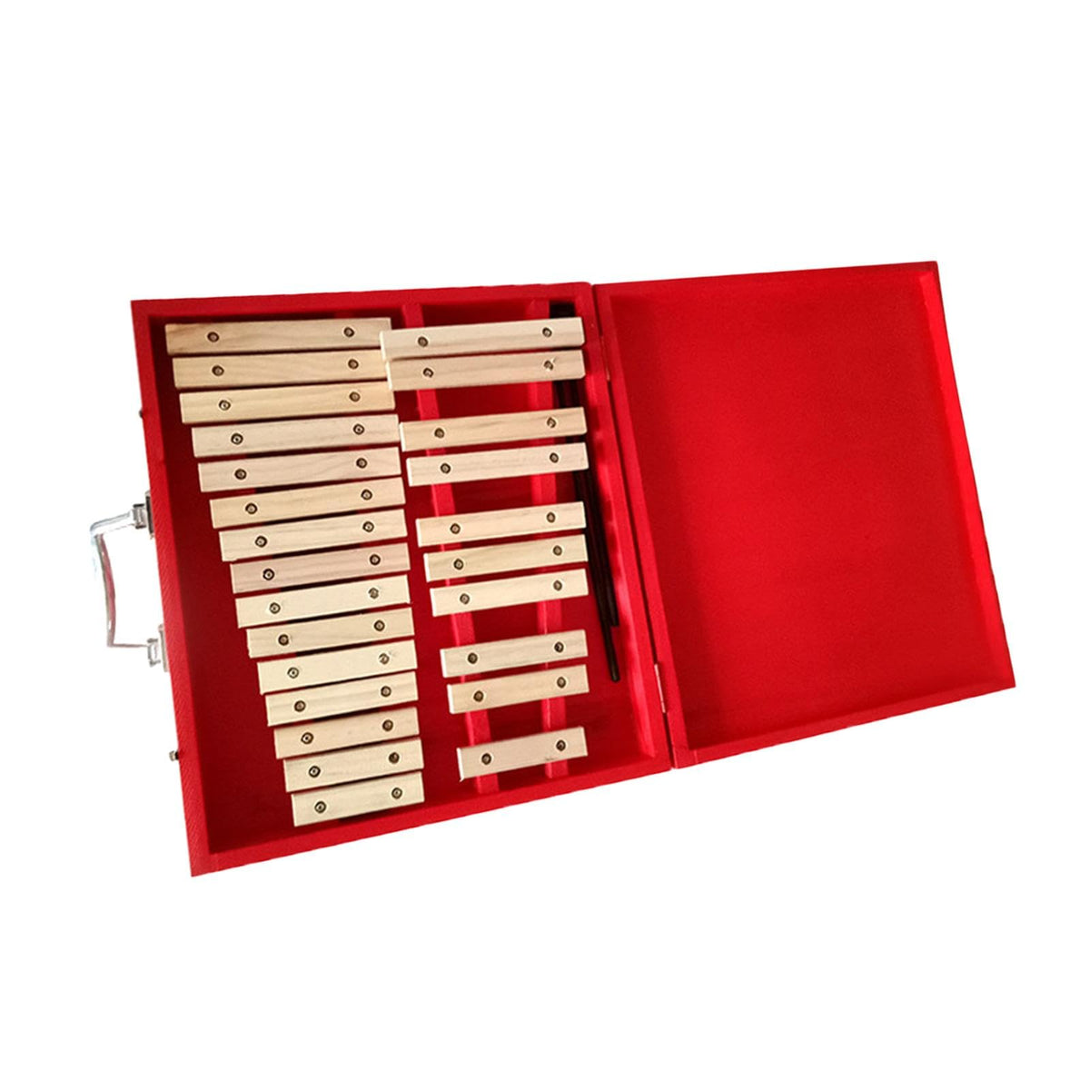 Merishopp 25 Keys Glockenspiel With Mallets For Christmas Gifts Preschool Motor Skills| Baby Learning Toy | Infant Activity Toy