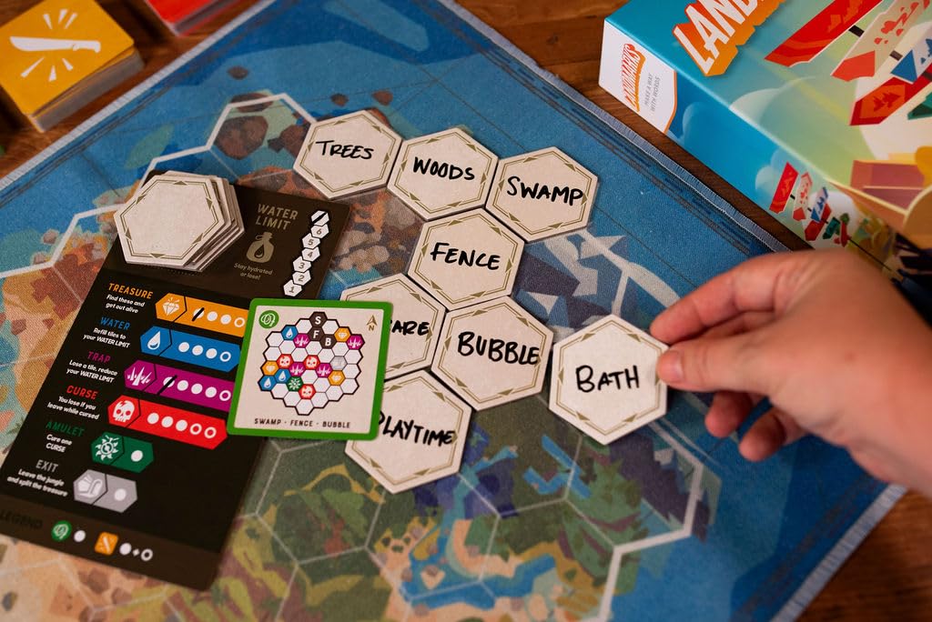 Landmarks | Cooperative Board Game For Adults And Kids | Fun Game For Family Game Night | Word Association Party Game | Ages 10