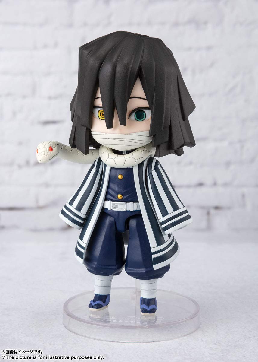 Tamashii Nations - Demon Slayer: Kimetsu No Yaiba - Iguro Obanai, Bandai Spirits Figuarts Mini Action Figure