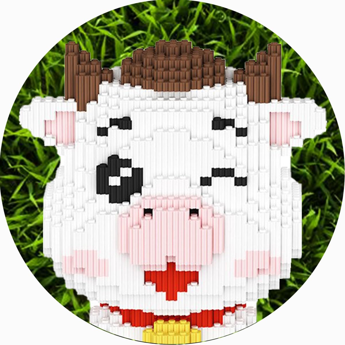 Bdydt Dairy Cattle Micro Building Blocks Set(1983Pcs) Gift For Adults And Kids