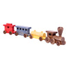 Amishtoybox.Com Wooden Train Toy Play Set - 24'' Long - Cpsia-Approved Finish (Circus Splash)