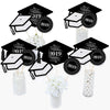 Big Dot Of Happiness Graduation Cheers - 2025 Graduation Party Centerpiece Sticks - Table Toppers - Set Of 15