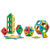 Polydron Kids Magnetic Class Educational Construction Set - Multicolored - Development Creative Building Kit - Geometry 3D Toy 3