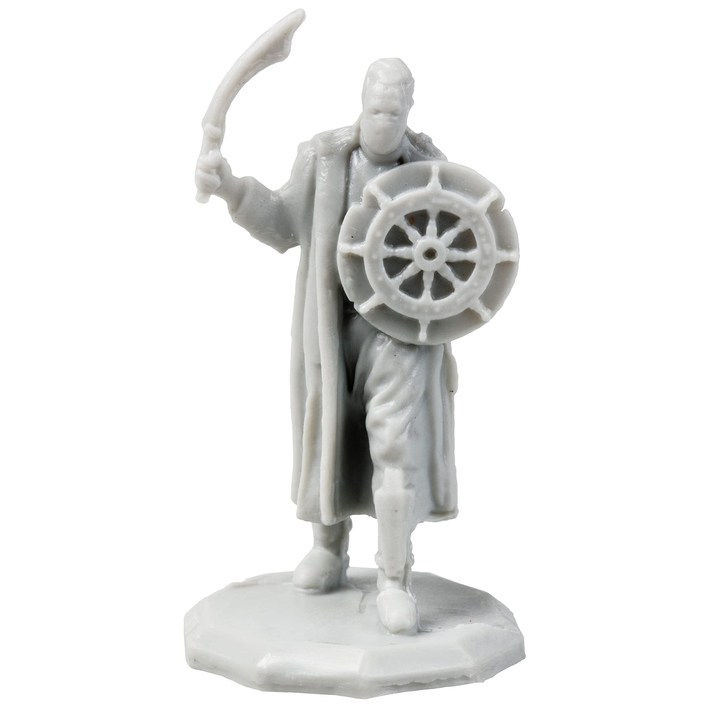 Monster Protectors 56 Unpainted Fantasy Mini Figures- All Unique Designs- 1 Hex-Sized Compatible with DND Dungeons and Dragons,