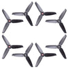 Dji Fpv Drone 5328 Propellers 3-Blades Props Low Noise Quick-Release Upgrade Replacement Accessories (8Pcs - 4Cw 4Ccw, Black)