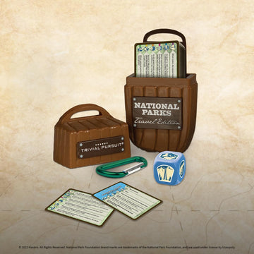 Usaopoly Trivial Pursuit: National Park 100Th Anniversary | Celebrating The National Park Service Centennial | 600 Trivia Questions & Fun Facts | Perfect Trivial Pursuit Travel Game For Families