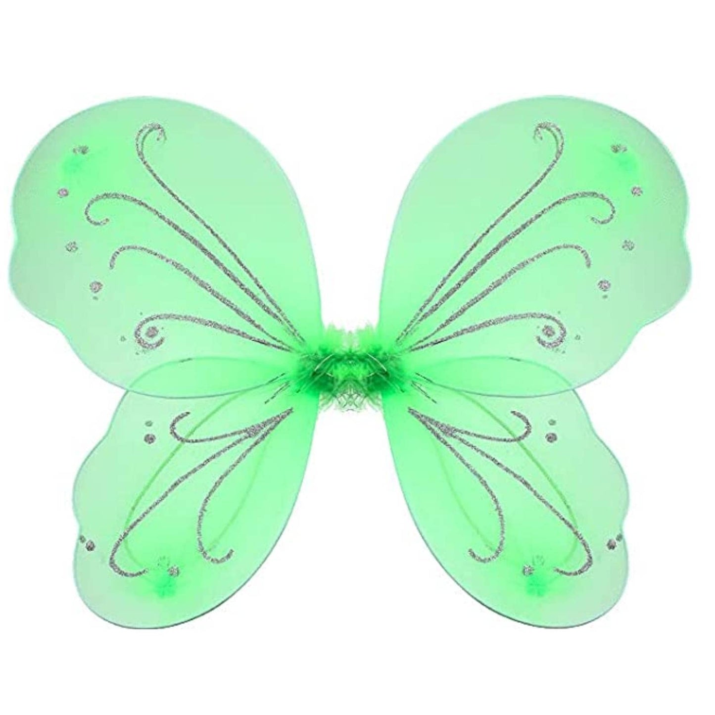 Nenmatte Fairy Girls Wings For Kids,Sparkle Angel Wings Butterfly Wing For Birhday Party Halloween Costume Dress Up For Kids Wom