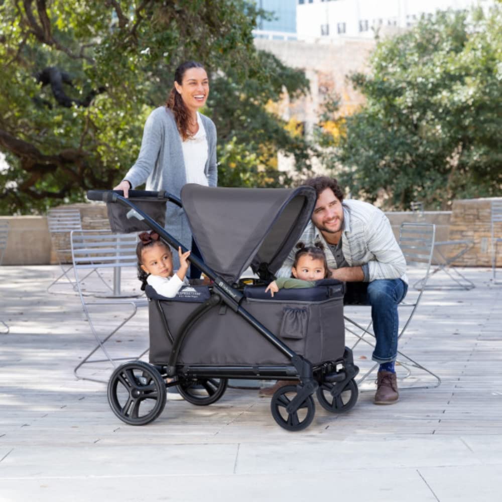 Baby Trend Expedition 2-in-1 Stroller Wagon, Smokey Navy