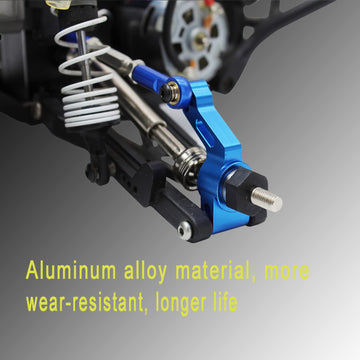 BingHFobbyHuo RC Alloy Caster Block&Steering Blocks&Rear Stub Axle Carriers for Traxxas 1/10 2WD Slash, Stampede, Rustler, Nitro