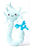 nerdbugs Neuron Plush Toy - Brain Cell Design, Soft Blue Plush, Model 7426874097121