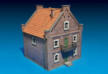 Miniart 1:72 Scale City Building Kit (Multi-Colour)