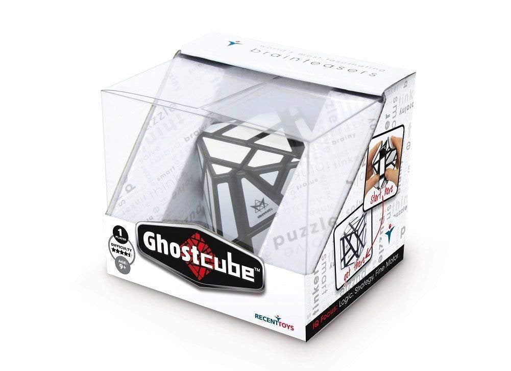 Project Genius Ghost Cube, Multicolor, Shape Puzzle, Shape 3X3, 3X,3 Speed Cube, Brain Teaser, Puzzle Cube, Gift For Children, Gift For Teen Boy, 3X3 Cube